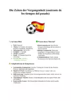 Vorschau - Arbeitsblätter - Los tiempos del pasado - Intensivtraining (Perfecto, Indefinido & Imperfecto) - Deckblatt
