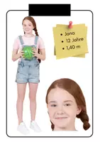 Vorschau - Arbeitsblätter - UPP Deutsch Materialpaket Personenbeschreibung - Seite 2