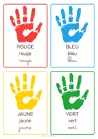 Aperçu - Feuilles d'exercices - Les couleurs - Page 1