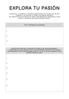 Vista previa - Hojas de trabajo - Encuentra Tu Pasión – Planificador - página 1