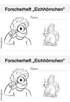 Vorschau - Unterrichtsreihen - Eichhörnchen | Forscherheft - Seite 1