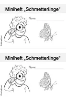 Vorschau - Unterrichtsreihen - Schmetterling | Forscherheft | Klasse 1-2 - Seite 2