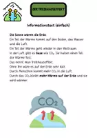 Vorschau - Stationenlernen - Treibhauseffekt einfach erklärt – Experiment & Arbeitsblatt mit Lösungen (Klasse 6–7) - Seite 3