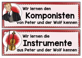 Vorschau - Unterrichtsreihen - Reihentransparenz zum Musikmärchen Peter und der Wolf für die Grundschule - Seite 2