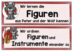Vorschau - Unterrichtsreihen - Reihentransparenz zum Musikmärchen Peter und der Wolf für die Grundschule - Seite 3