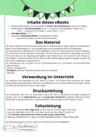 Vorschau - Arbeitsblätter - Merkmale der Wirbeltierklasse Vögel - Arbeitsblatt zum Falten - Seite 2