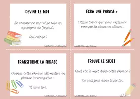 Aperçu - Cartes / Images - 72 cartes d’activités CE2 Clé en main (Programmes 2025) - Page 2