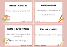 Aperçu - Cartes / Images - 72 cartes d’activités CE2 Clé en main (Programmes 2025) - Page 3