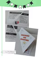 Vorschau - Arbeitsblätter - Merkmale Wirbeltierklasse Säugetiere - Kreatives Arbeitsblatt zum Falten - Seite 1