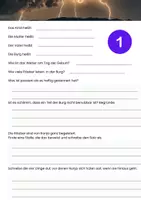 Vorschau - Unterrichtsreihen - Ronja Räubertochter - Lesetagebuch zur Lektüre - Seite 2