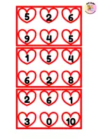 Voorbeeld - Taakkaarten - Verliefde harten bingo - Pagina 2