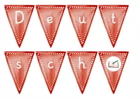 Vorschau - Poster - Klassenzimmerwimpel, Wimpelketten für die Fächer/Unterrichtsfächer - Seite 1