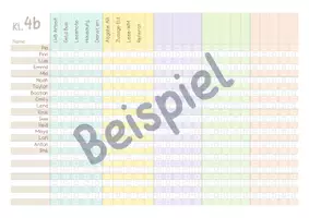 Vorschau - Anderer Materialtyp - Liste zum Abhaken | Klassenmanagement mit Ordnung - Seite 1