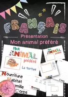 Aperçu - Apprentissages en autonomie - Présentation - Mon animal préféré - Page de couverture