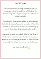 Vorschau - Stundenentwürfe - Schreibspaziergang Frühling | Laufdiktat - Seite 1