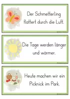 Vorschau - Stundenentwürfe - Schreibspaziergang Frühling | Laufdiktat - Seite 3