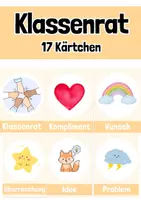 Vorschau - Bildkarten - Klassenrat - 17 Symbolkarten - Seite 1
