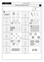 Vorschau - Spiele - Brüche darstellen - 2 Dominos mit Lösungen - Seite 2