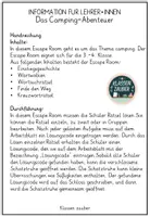Vorschau - Spiele - Escape Room – Camping Abenteuer (3.–4. Klasse) - Seite 2