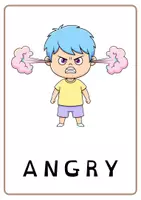 anteprima - Flashcard - Picture Cards EMOZIONI/FEELINGS - Pagina 1