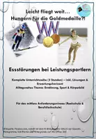 Vorschau - Unterrichtsreihen - Essstörungen: Hungern für die Goldmedaille - Deckblatt