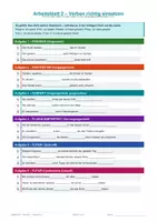 Vorschau - Arbeitsblätter - Arbeitsblätter zu allen Zeitformen - Seite 1