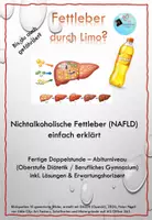 Vorschau - Arbeitsblätter - Fettleber bei Jugendlichen: Bist du gefährdet? - Deckblatt