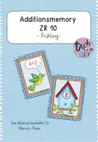 Vorschau - Stationenlernen - Frühling - Additionsmemory - ZR20 - Seite 3