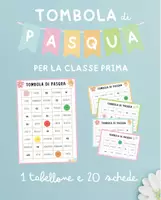 anteprima - Giochi - 🌸 Tombola di Pasqua – Classe Prima 🐣 - Pagina di copertina