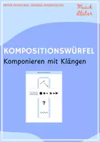 Vorschau - Arbeitsblätter - Kompositionswürfel - Klänge würfeln - Deckblatt