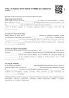 Vista previa - Hojas de trabajo - Simon Bolivar Libertador de Sudamerica (Ejercicios con texto para completar y video explicativo) - página 2