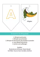 Vorschau - Arbeitsblätter - Fertige Stunden - Buchstabeneinführung - 53 Seiten - auch für Homeschooling - Seite 1