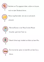 Vorschau - Arbeitsblätter - Sätze verbessern : Merkwörter - Seite 3