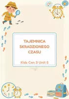 zapowiedź - MEGA Karta Pracy: Daily Routines & Time (Kids Can 3 Unit 5) – Detektywistyczna Misja! - obwoluta