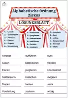 Vorschau - Arbeitsblätter - Materialpaket Zirkus | Lesen, Schreiben, Rechnen, Rätsel & Spiele | fächerübergreifend - Seite 2