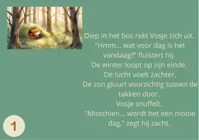 Voorbeeld - Kamishibai_Vosje is klaar voor de lente! - Pagina 3