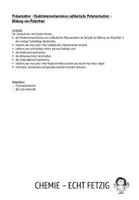 Vorschau - Präsentationen/Tafelbilder - Radikalische Polymerisation - Bildung von Polyethen PE - Präsentation Polyethylen - Seite 1
