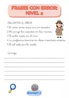 Vista previa - Unidades / Secuencias / Situaciones de Aprendizaje - EL DETECTIVE DE ERRORES - página 3