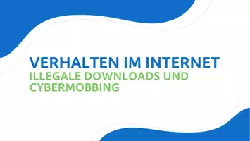 Vorschau - Arbeitsblätter - Verhalten im Internet - Illegale Downloads & Cybermobbing - Seite 1