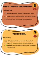 Vorschau - Stationenlernen - Stationskarten - Einführung Ton - Seite 3