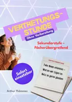 Vorschau - Arbeitsblätter - Vertretungsstunde 1 - Fake News - Deckblatt