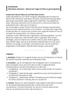 Vorschau - Arbeitsblätter - Vertretungsstunde 1 - Fake News - Seite 2