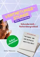 Vorschau - Arbeitsblätter - Vertretungsstunde 3 - Fast Fashion - Deckblatt