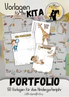 Vorschau - Anderer Materialtyp - Portfolio Vorlagen Kita, Kindergarten, Krippe,Tagespflege - Deckblatt