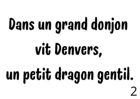 Aperçu - Cartes / Images - Denvers le dragon voyageur - Page 1