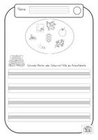 Vorschau - Arbeitsblätter - Materialpaket - Digitales Tafelbild Frohes Lernen - A - Lesedomino - Interactive - Seite 3