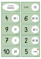 Vorschau - Stationenlernen - Domino - Strichliste - Anfangsunterricht - Seite 3
