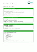 Vorschau - Arbeitsblätter - Operation Ostercode – Python Modul 1 Bedingungen & Eingabe - Seite 2
