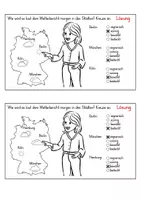 Vorschau - Quiz - Wetterbericht lesen; inklusive Lösung - Seite 2