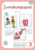 Vorschau - Spiele - Zuordnungsspiel - Winter (Freiarbeit - Lesen) - Deckblatt